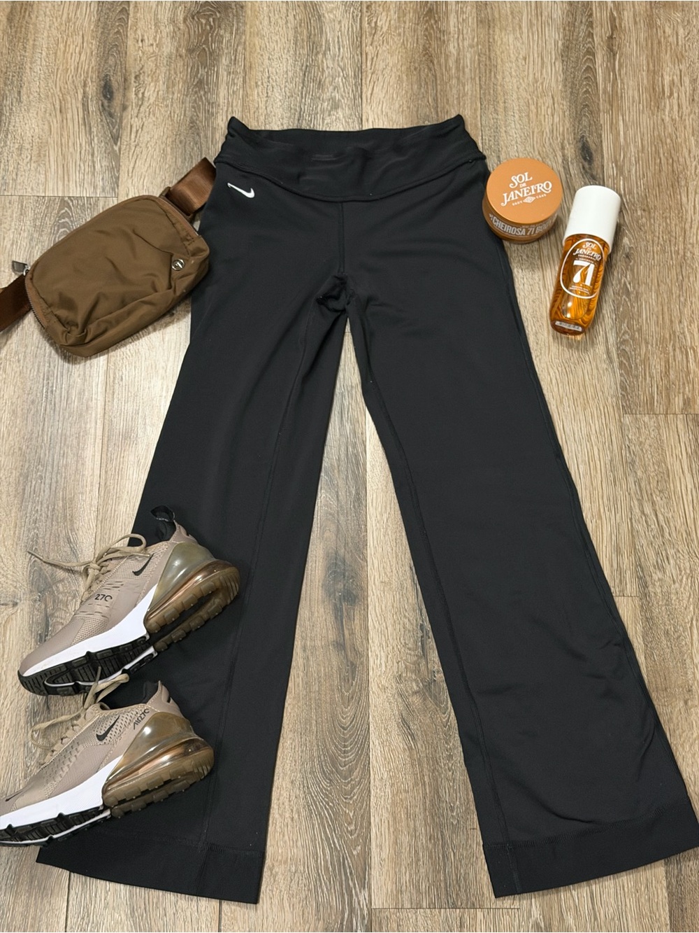Nike Dri-FIT Yoga Pants | Women’s XS | Black Wide Leg Athletic Pants